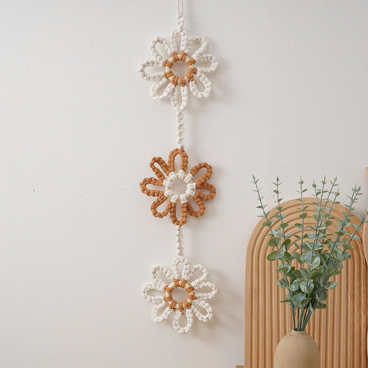 Decorative Macrame Flower Garland