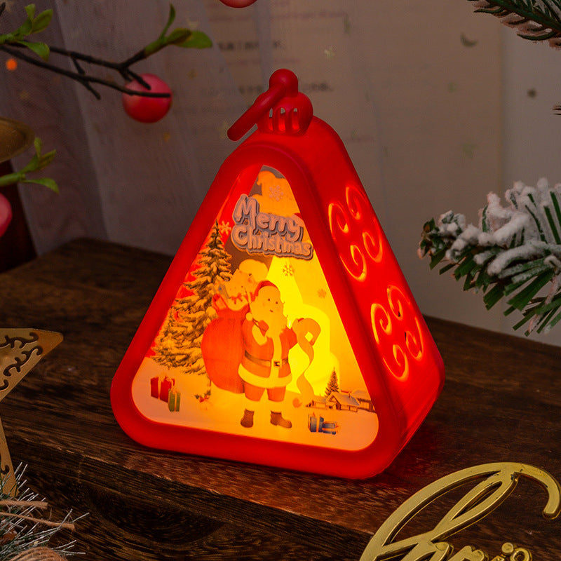 Cheerful decorative lantern