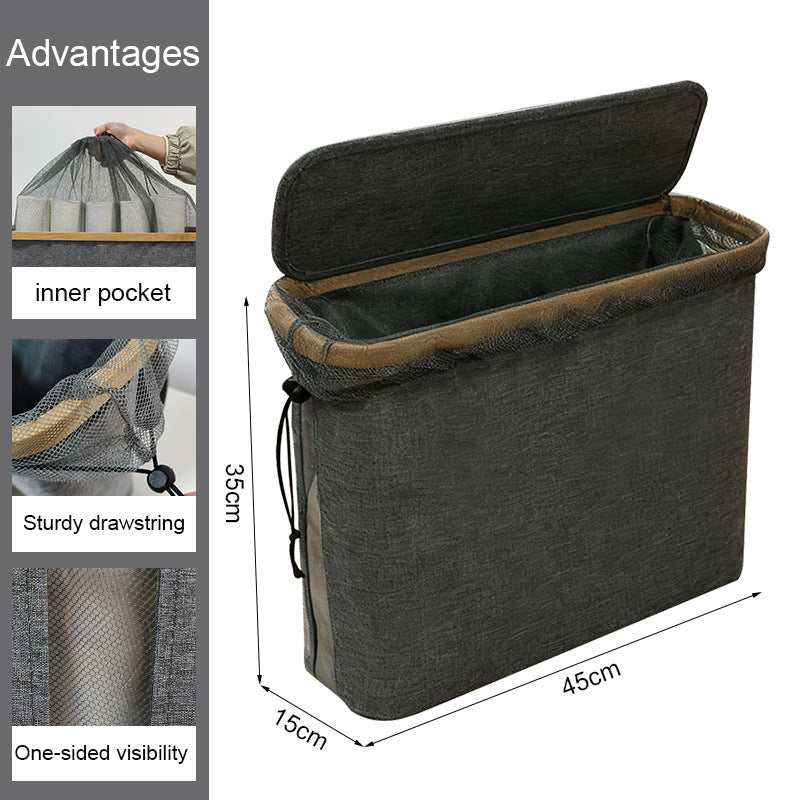Versatile laundry separation box with removable lid and inner compartment