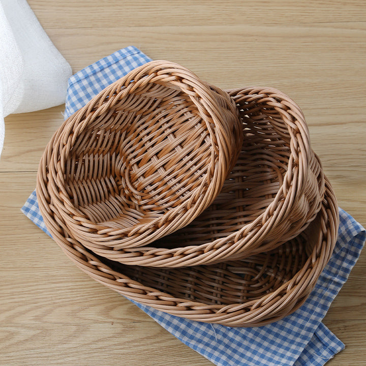 Elegant Woven Storage Bowl