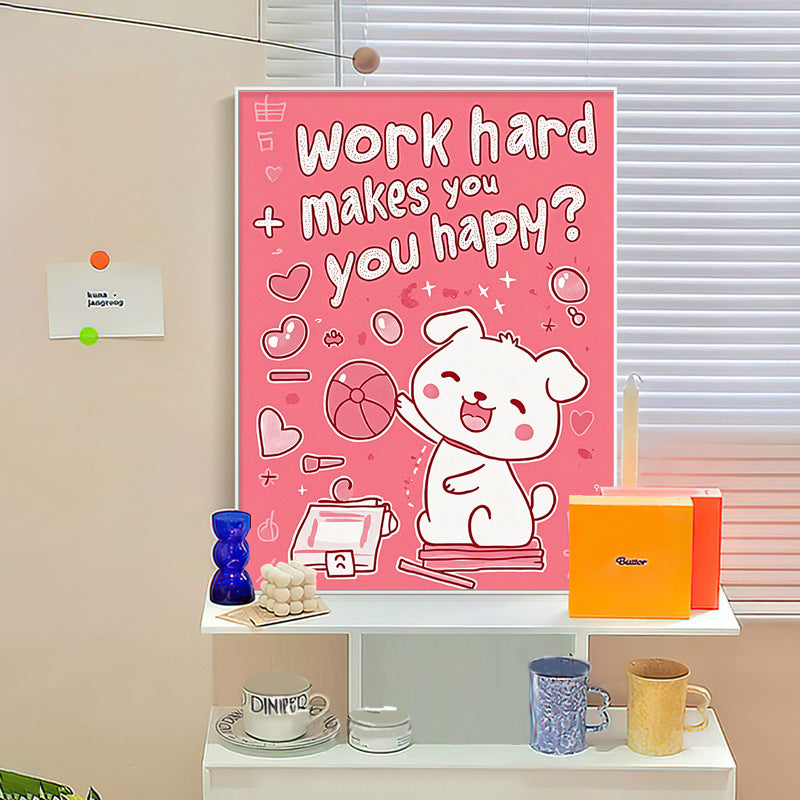 Dog-Themed Framed Wall Art