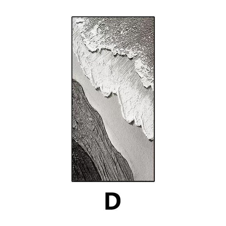 Abstract Textured Landscape Canvas Art