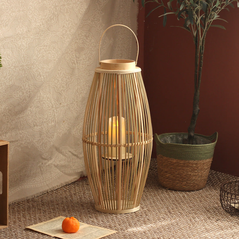 Handcrafted lantern in Scandinavian style