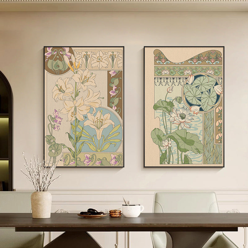 Floral Patterned Art Print