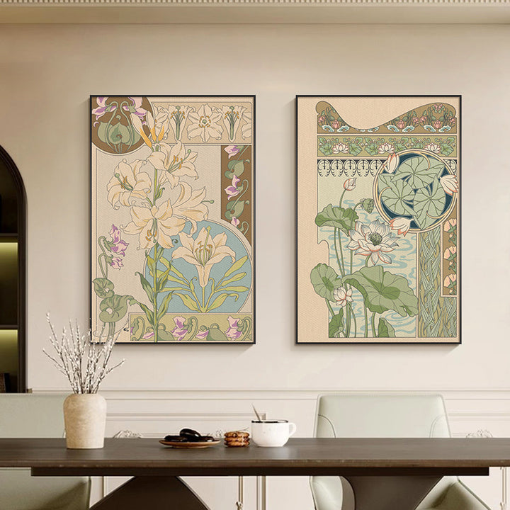 Floral Patterned Art Print