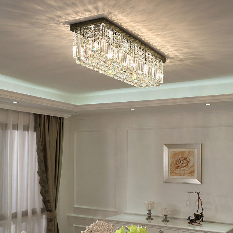 Crystal Linear Pendant Light