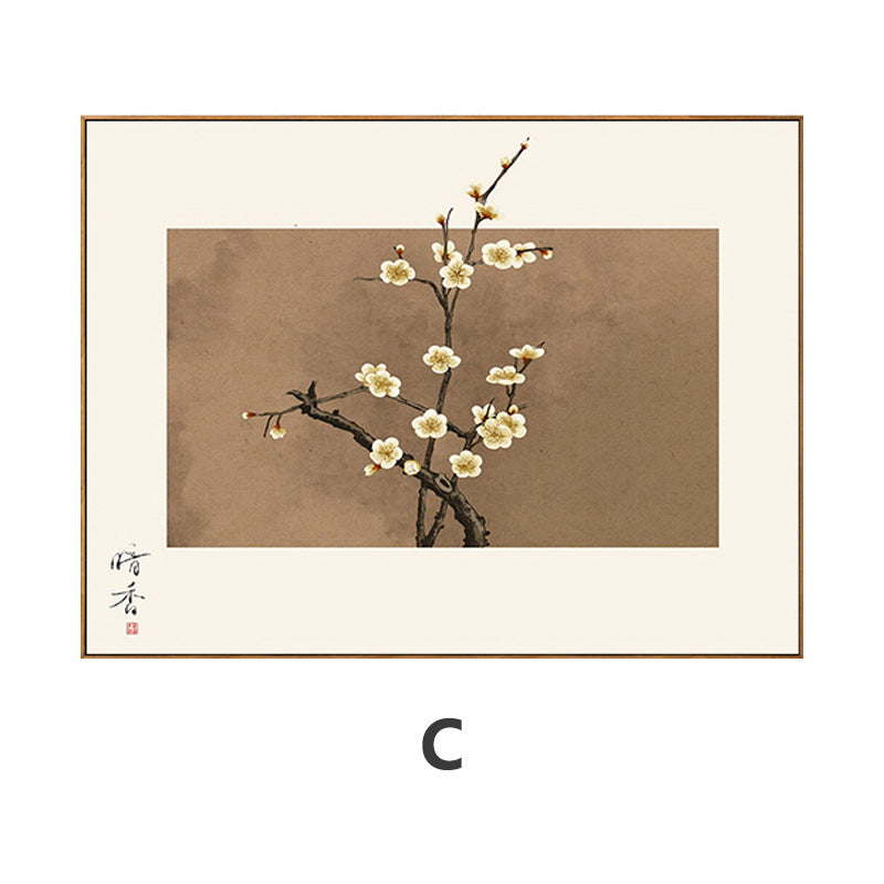 Elegant Framed Floral Blossom Art Print