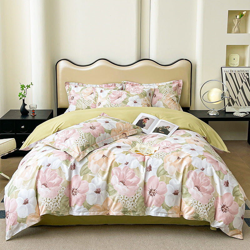 Floral Pattern Duvet Cover Set