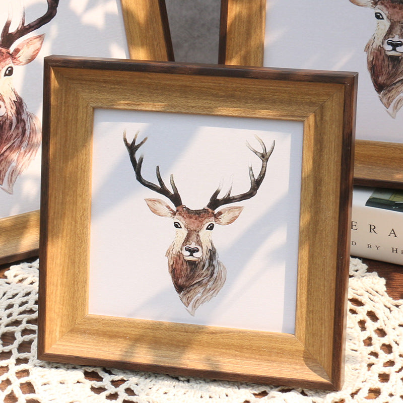 Elegant Wooden Table Picture Frame for Home Decor