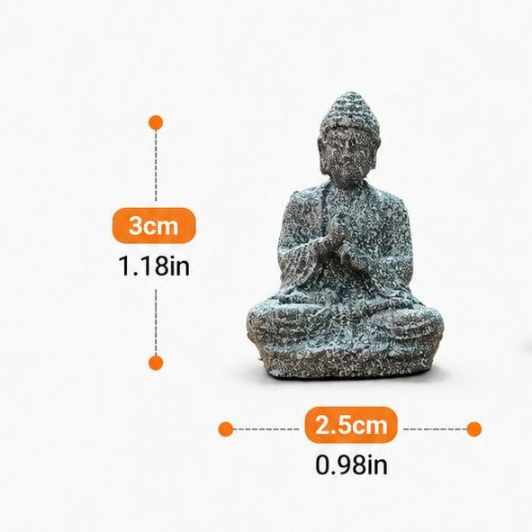 Stone Buddha Figurine