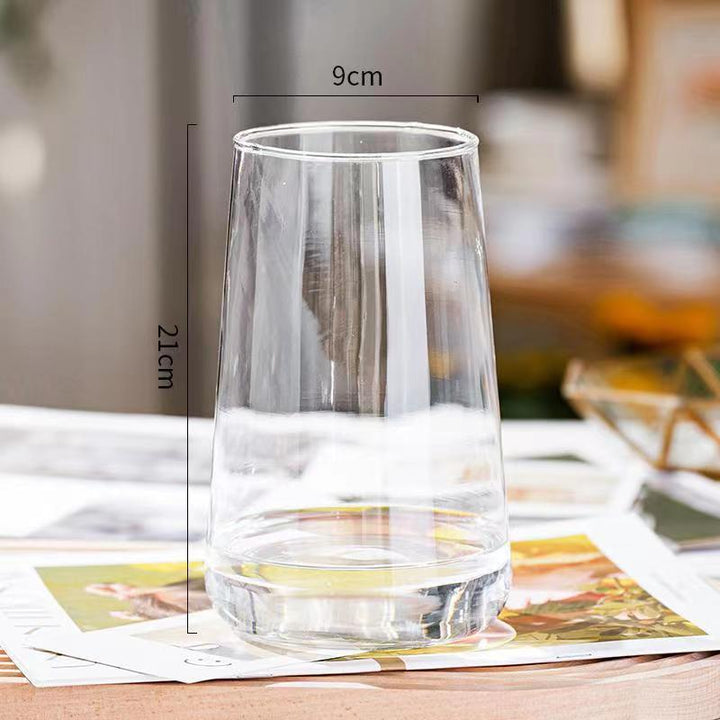 Elegant Stemless Glass Water Pitcher