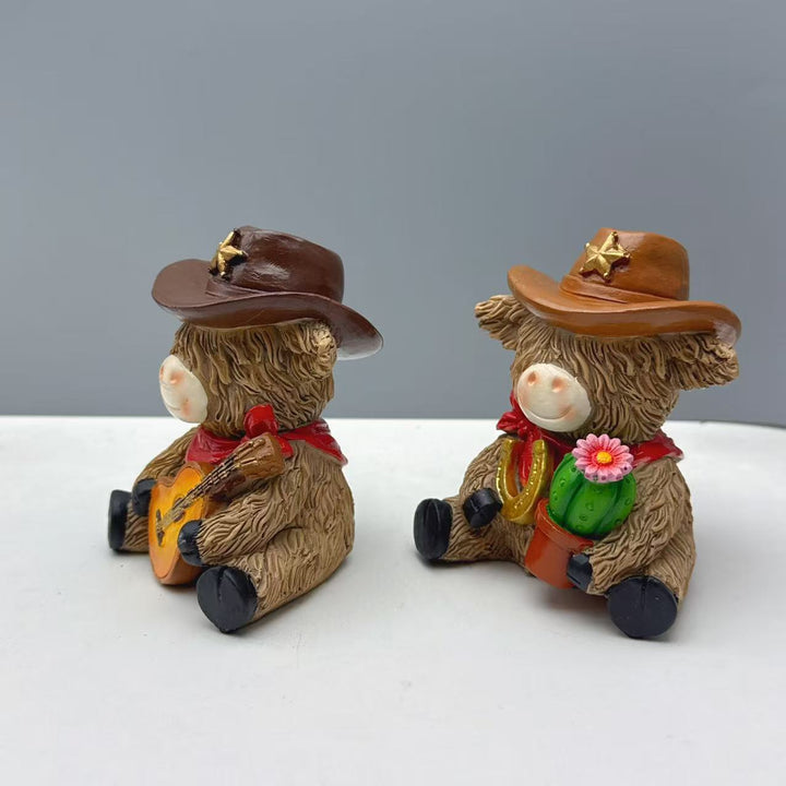 Decorative Cowboy Figure