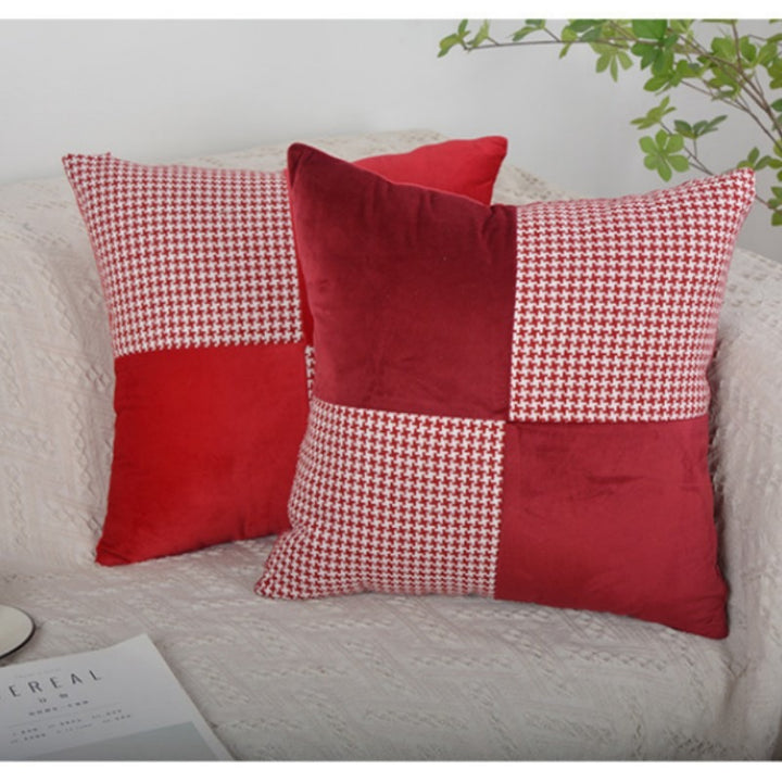 Velvet Patchwork Cushions