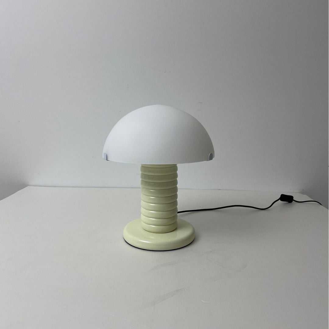 Contemporary mushroom-shaped table lamp