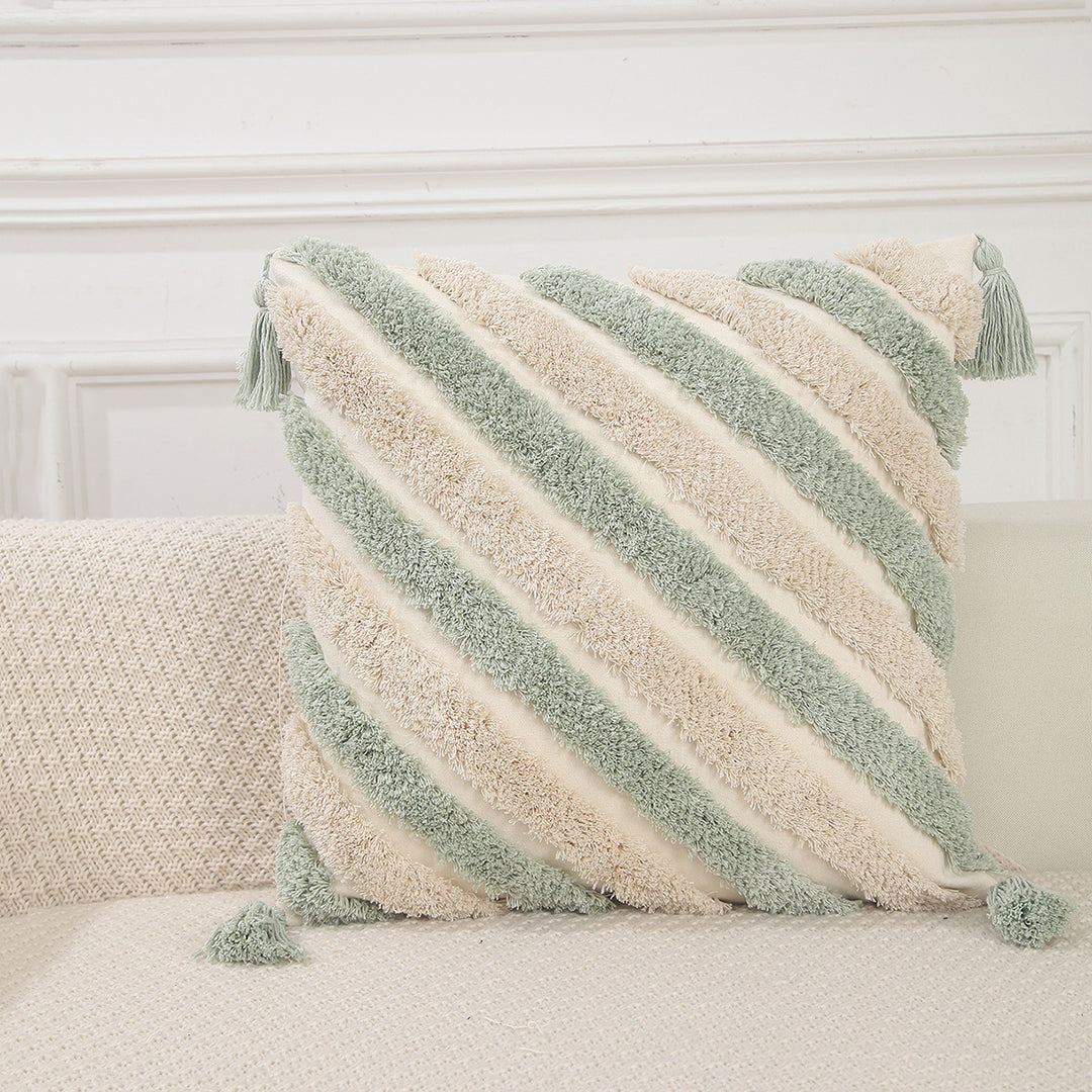 Decorative Textured Throw Cushion