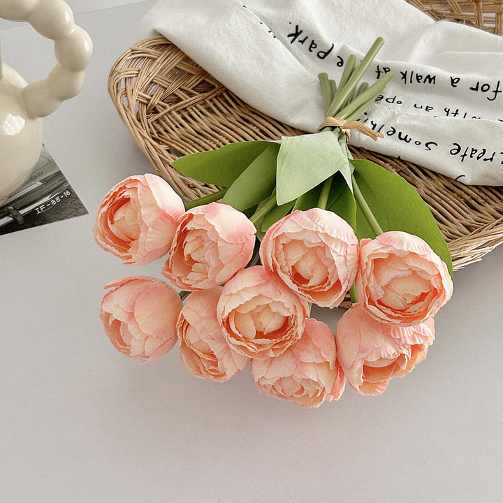 Elegant Faux Tulip Bouquet