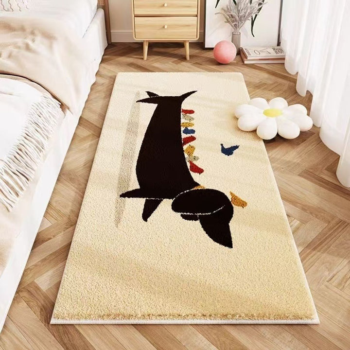 Whimsical Dog-Themed Area Rug