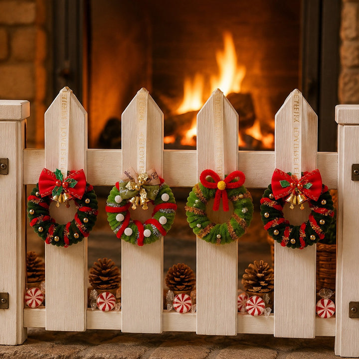 Christmas wreath decoration