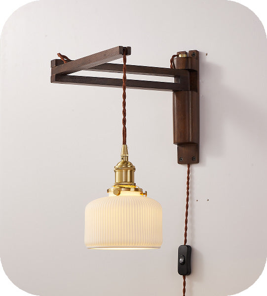 Adjustable Wall-Mounted Pendant Light