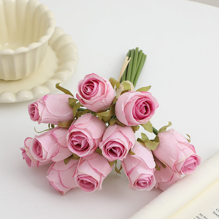 Artificial rose bouquet with fine details