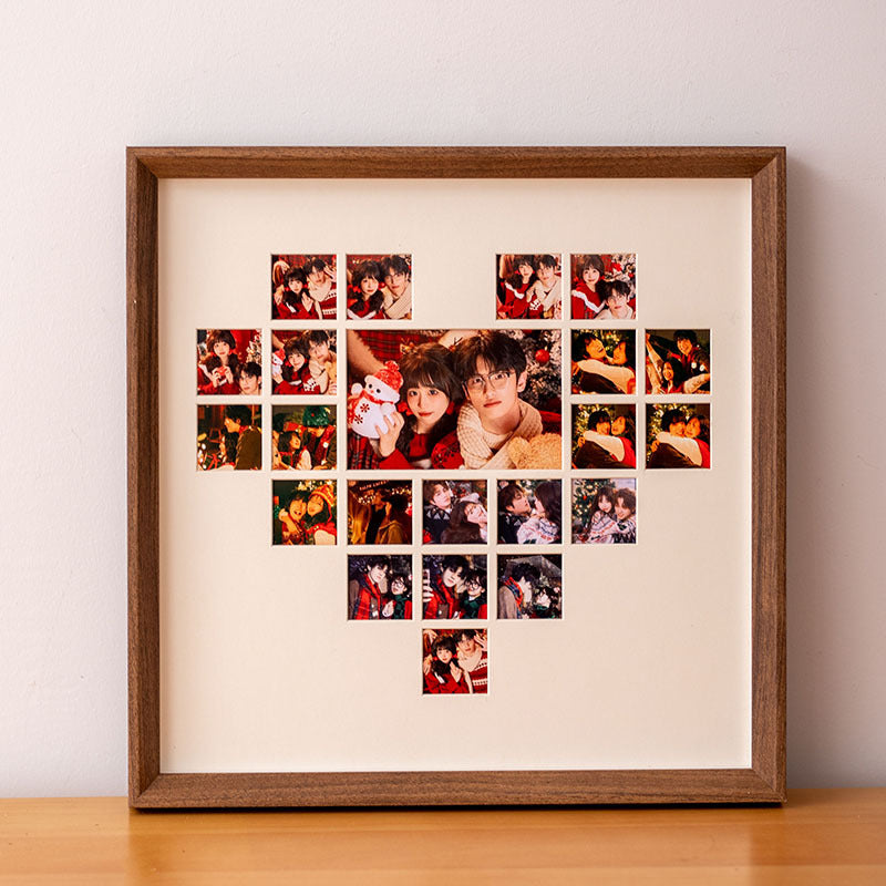 Heart-Shaped Collage Frame