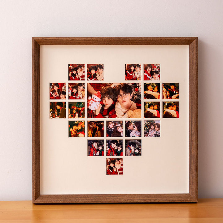 Heart-Shaped Collage Frame
