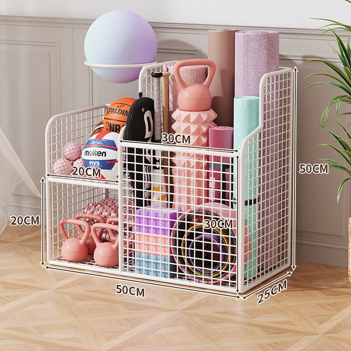 Multi-Level Fitness Equipment Organizer