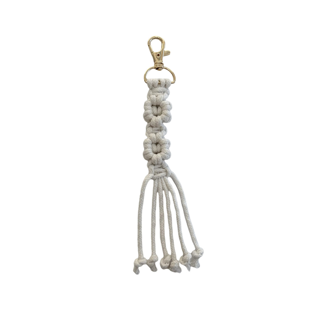 Macrame Keychain with Tassel