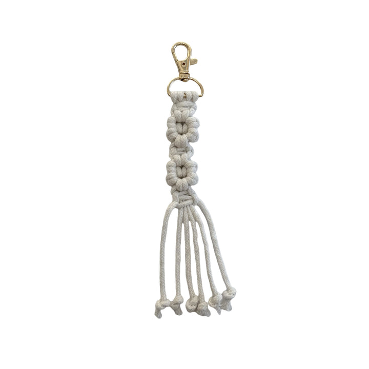 Macrame Keychain with Tassel