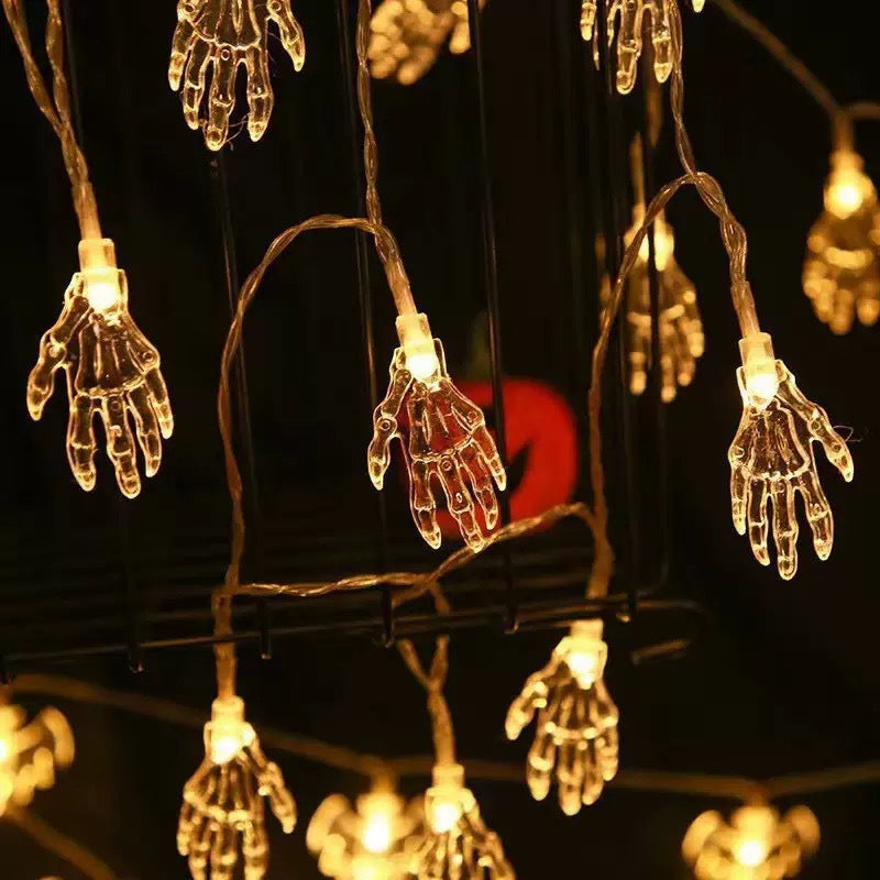 Acrylic Jack-o'-Lantern LED String Lights