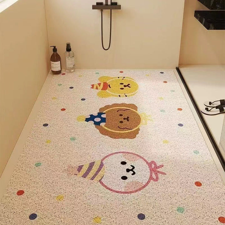 Playful Cartoon Character Area Rug