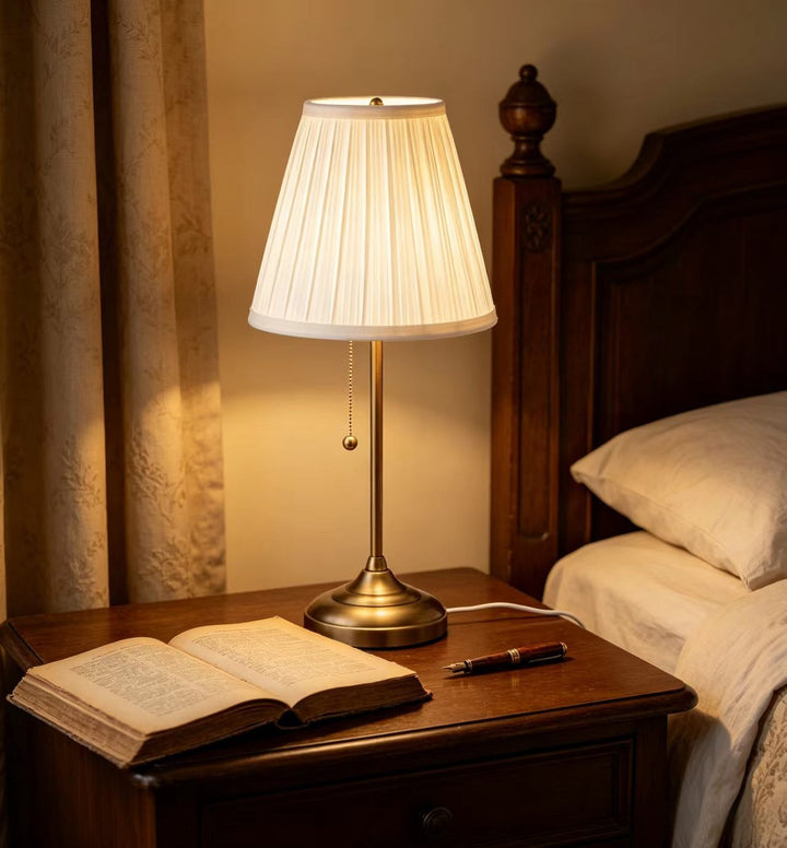 Elegant bedside lamp