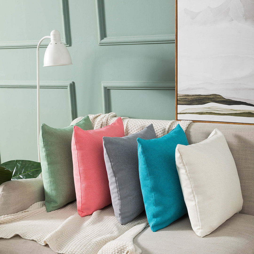 Soft Textured Decorative Throw Pillow