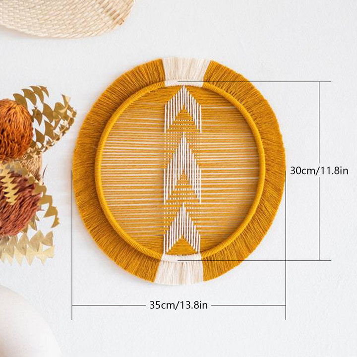 Artistic Woven Wall Hanging