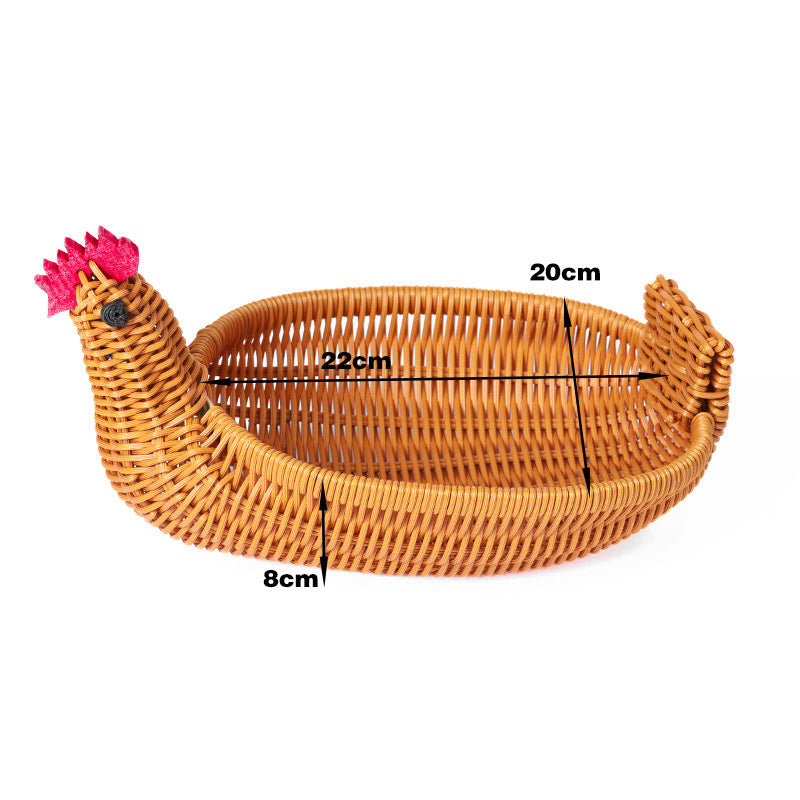Decorative Wicker Duck