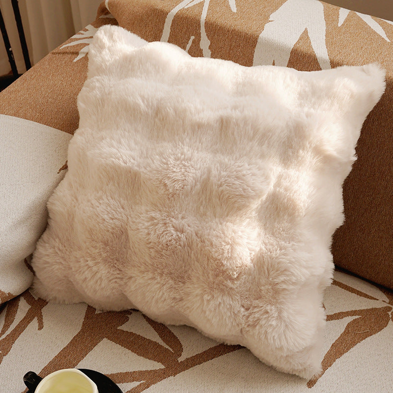 Elegant Floral Patterned Throw Pillow
