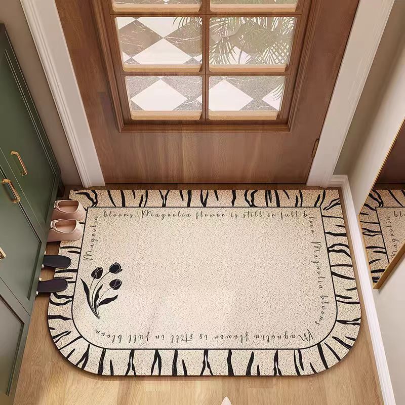 Floral Welcome Mat