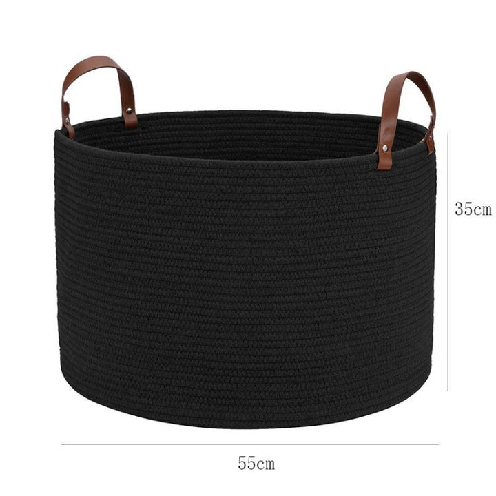 Stylish storage basket made of durable material