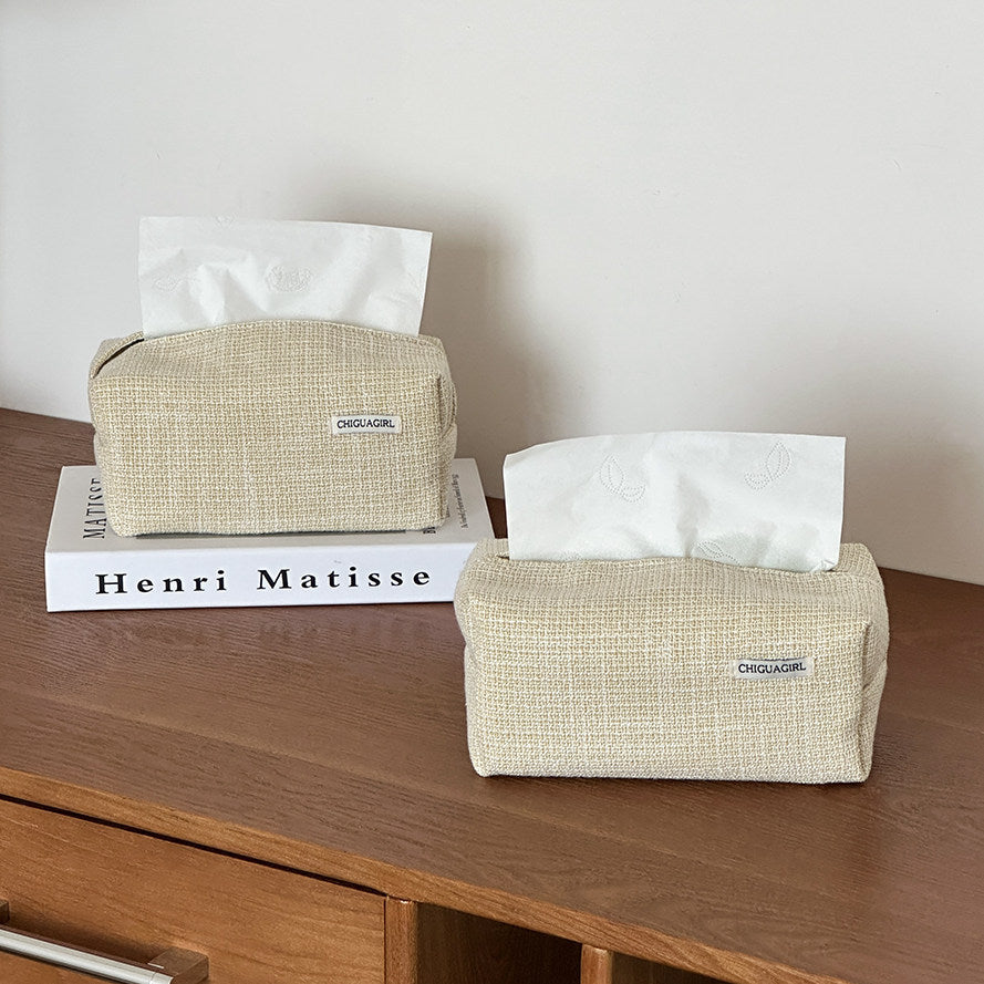 Stylish Woven Tissue Box Cover