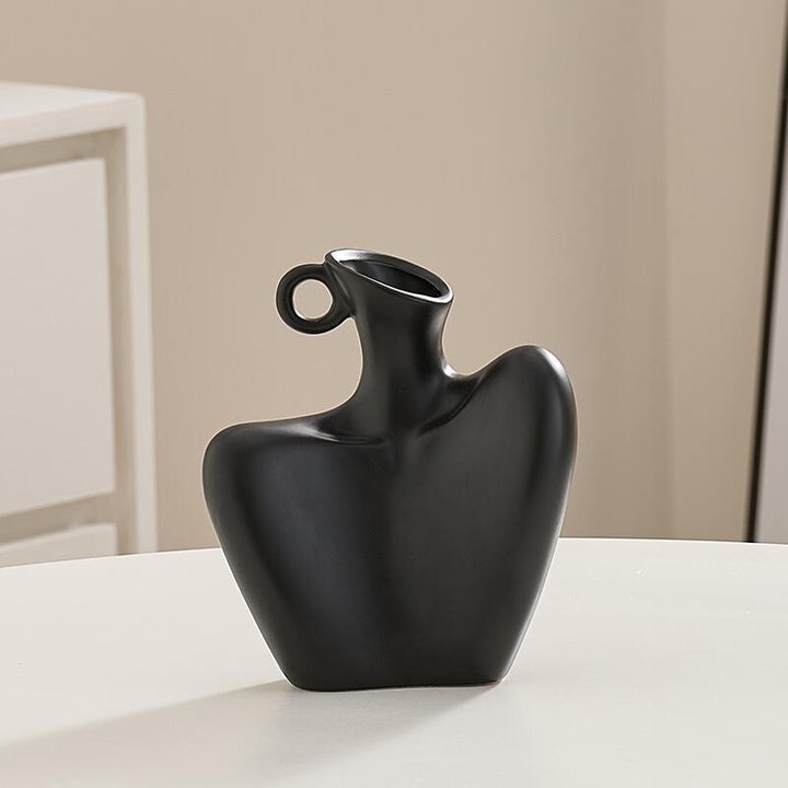 Abstract Textured Decorative Vase
