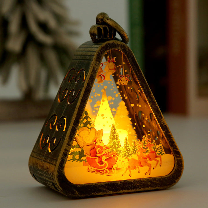 Cheerful decorative lantern