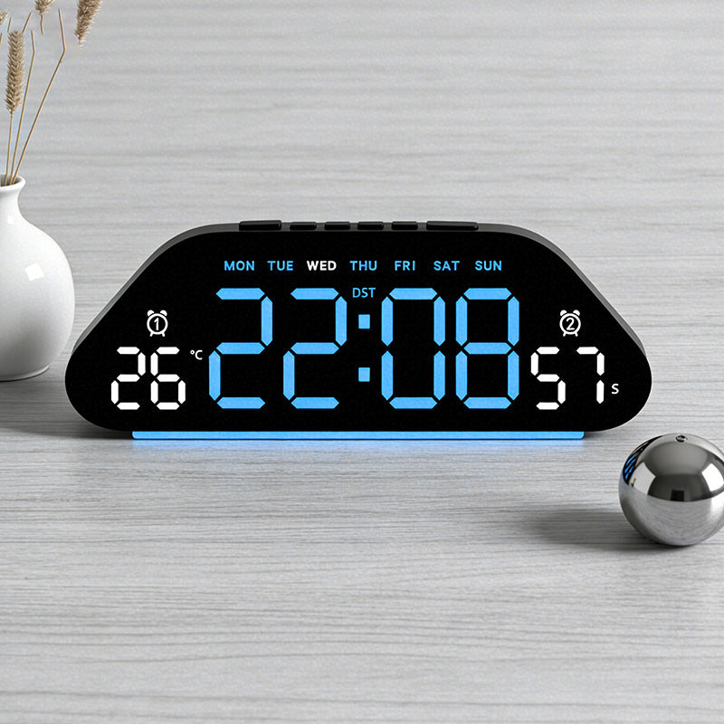 Digital Alarm Clock with Versatile Features