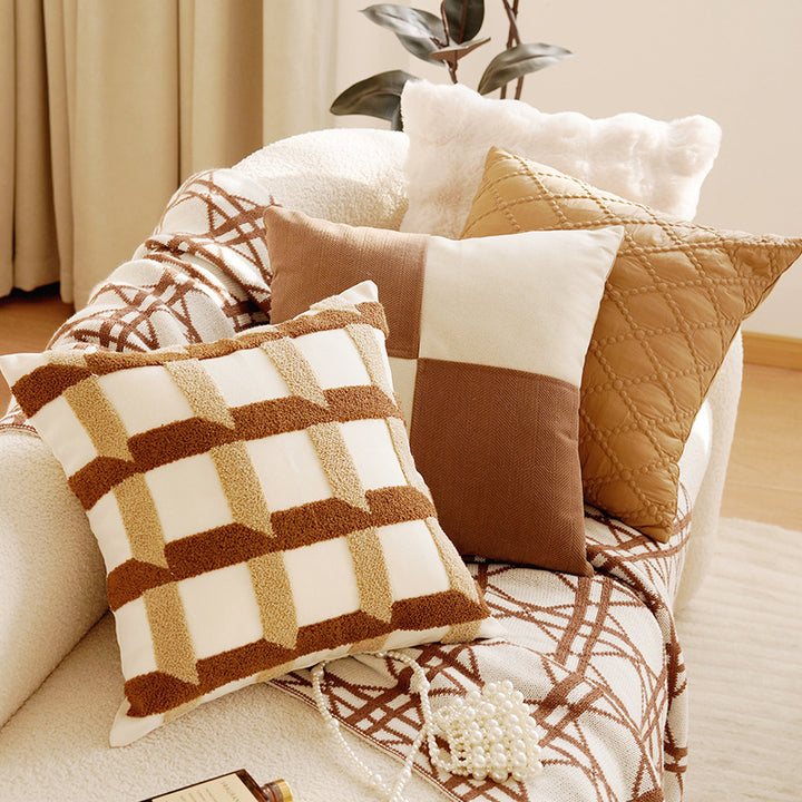 Floral Patterned Decorative Cushion