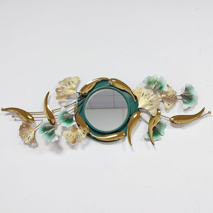 Floral-Inspired Decorative Wall Mirror