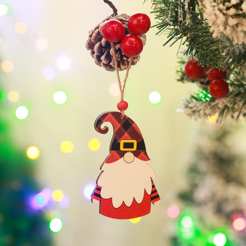 Decorative Christmas gnome pendant