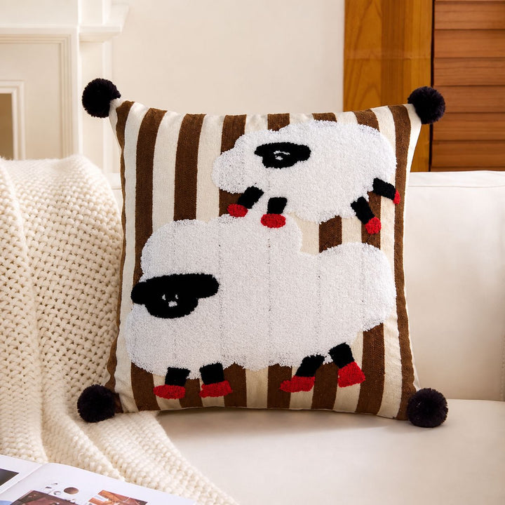 Decorative Pet-Themed Throw Pillow
