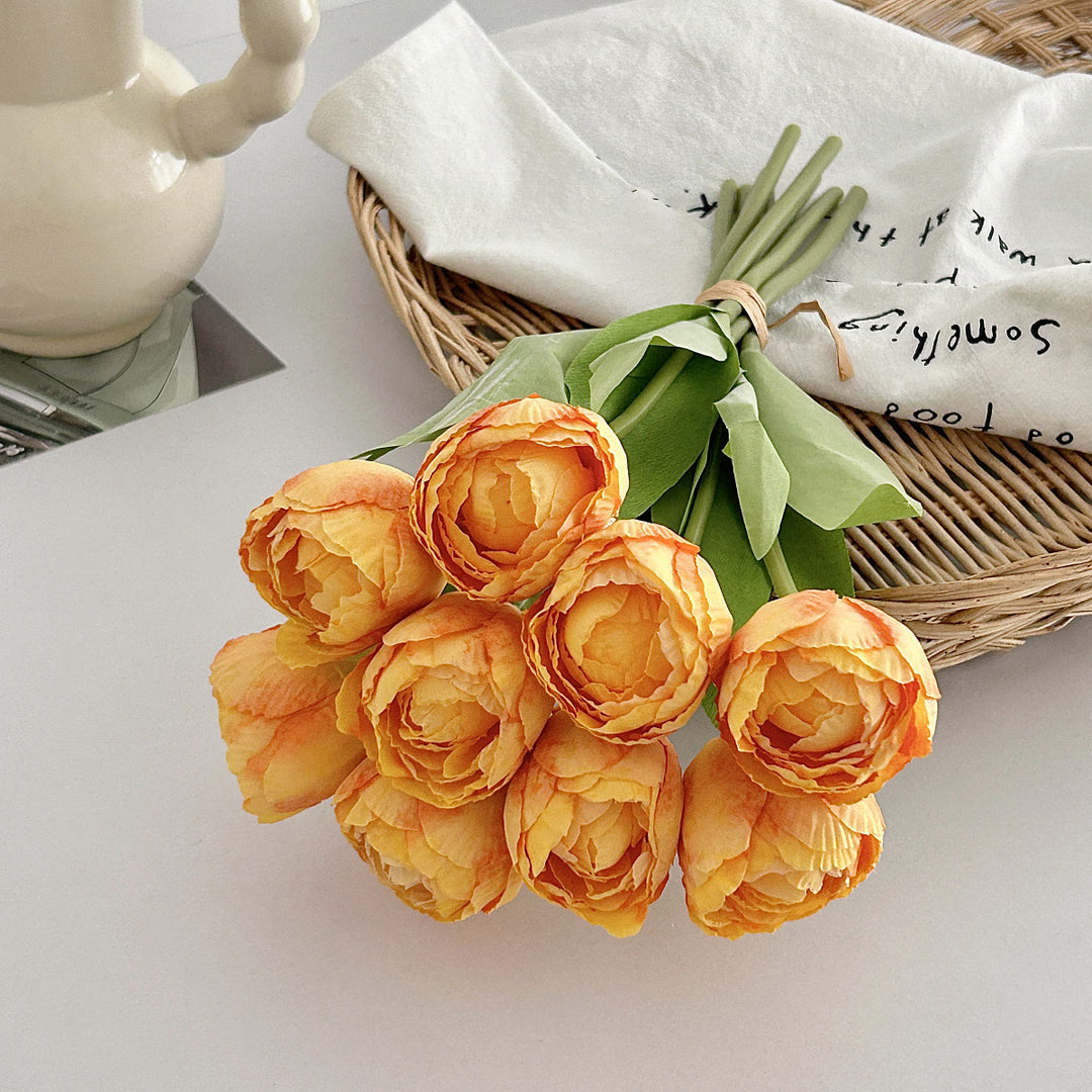 Elegant Faux Tulip Bouquet