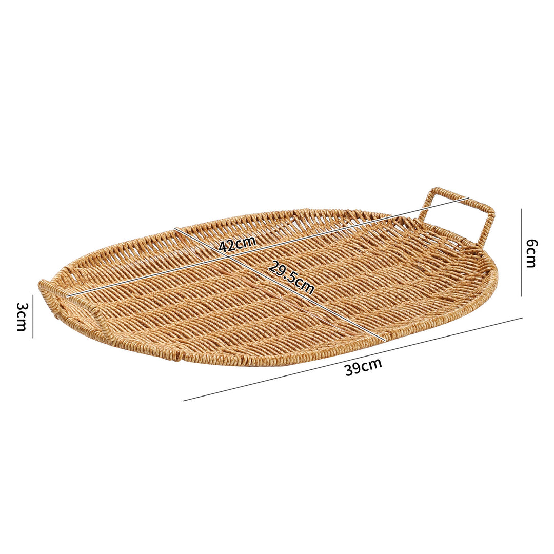 Decorative Woven Serving Bowl