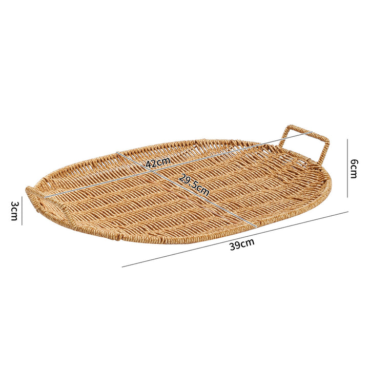 Decorative Woven Serving Bowl