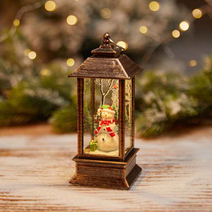Decorative LED Christmas Lantern